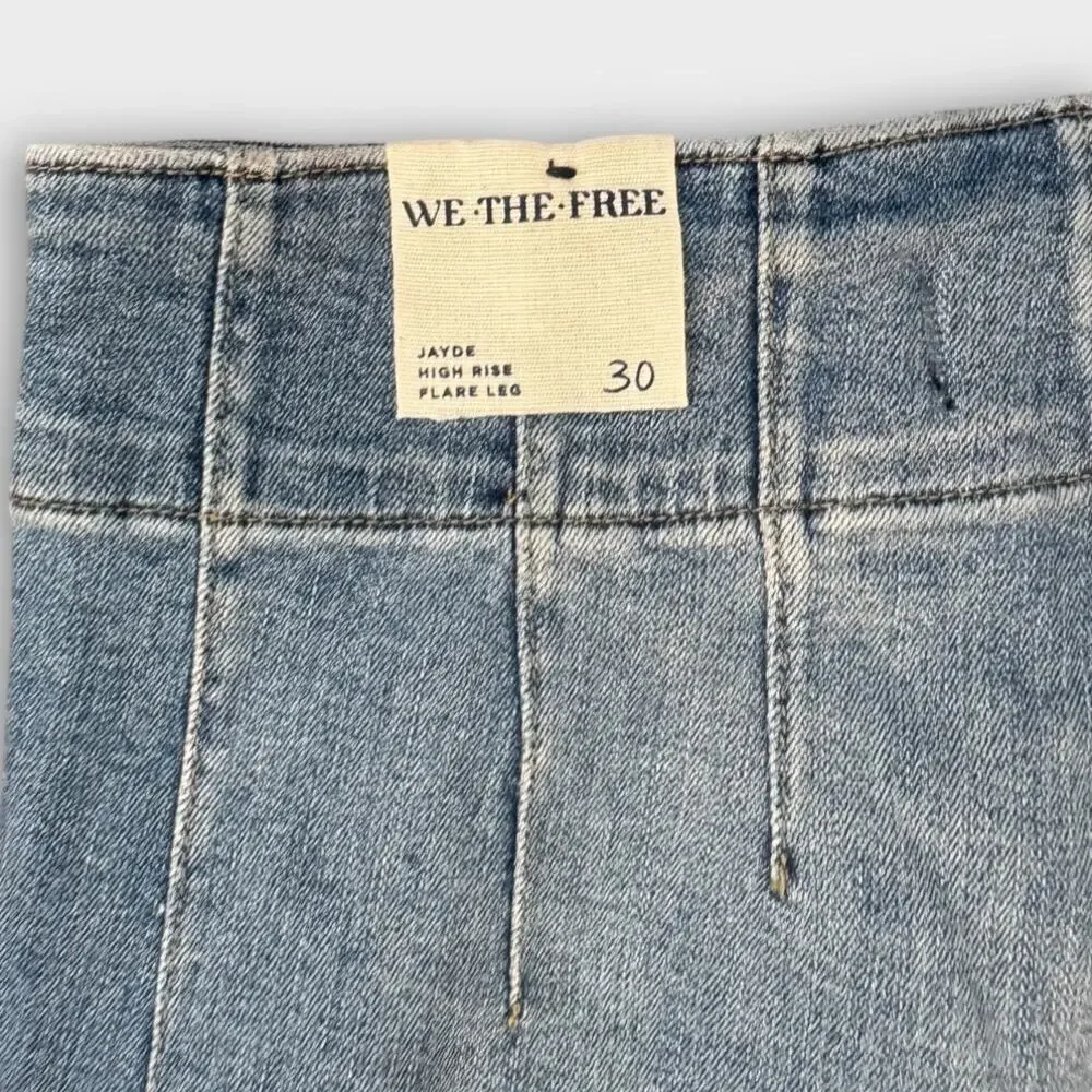 Free People We the Free Jayde Flare Jeans Size 30